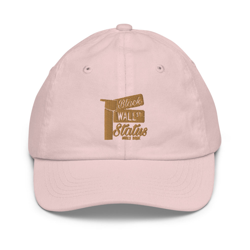 Black Wall Street Status Youth Baseball Hat