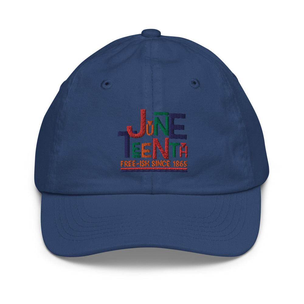 Youth Juneteenth Baseball Hat