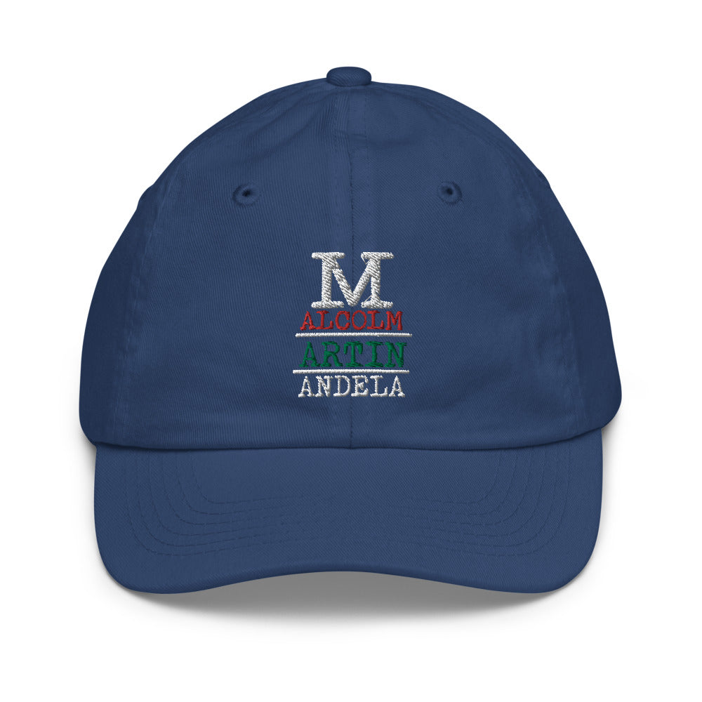 Malcolm Martin Mandela Youth Baseball Hat