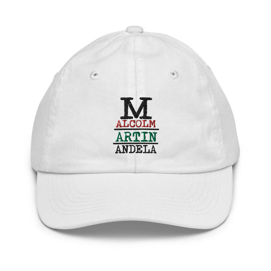 Malcolm Martin Mandela Youth Baseball Hat