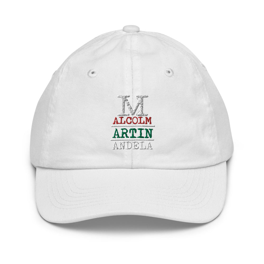 Malcolm Martin Mandela Youth Baseball Hat