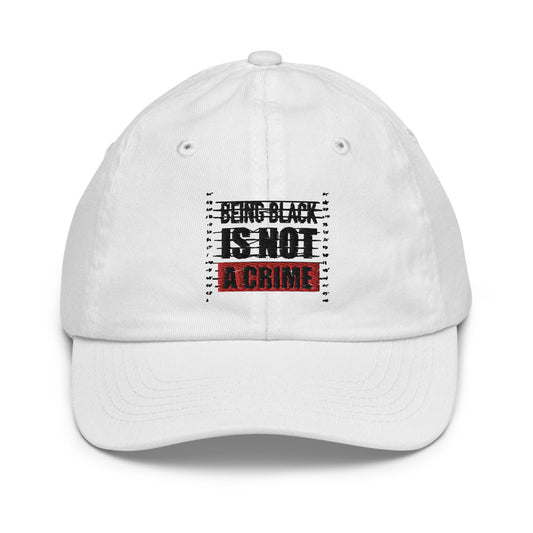 Being Black Is Not A Crime Youth Baseball Hat