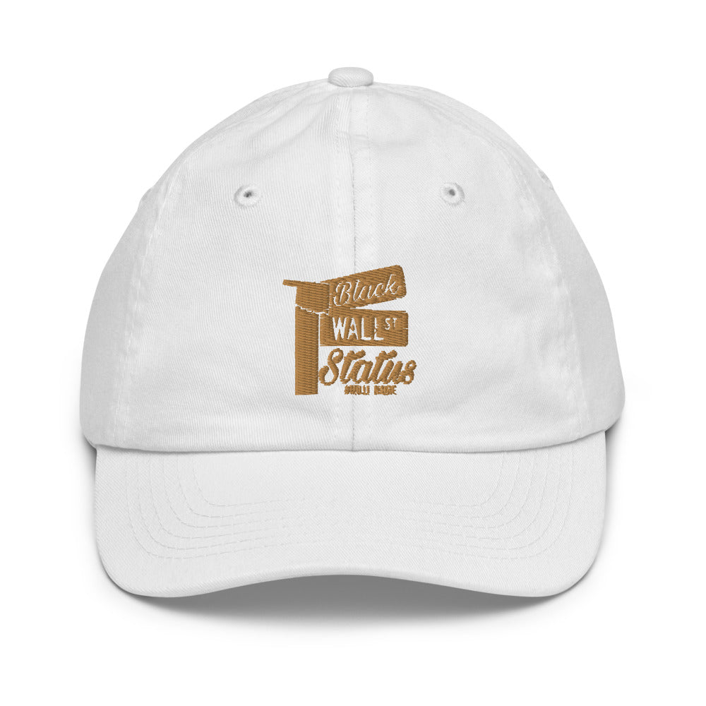 Black Wall Street Status Youth Baseball Hat