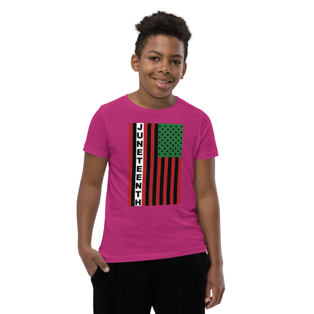 Juneteenth Flag Premium Soft Unisex Youth Tee