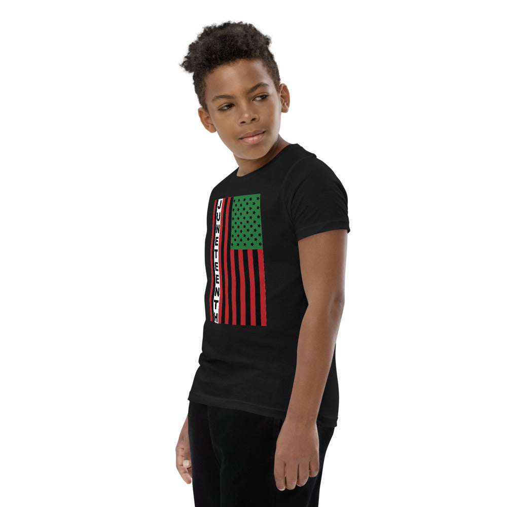 Juneteenth Flag Premium Soft Unisex Youth Tee