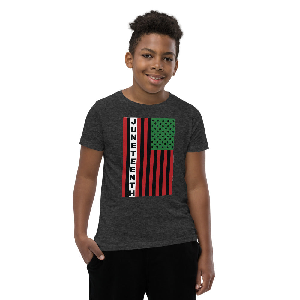 Juneteenth Flag Premium Soft Unisex Youth Tee