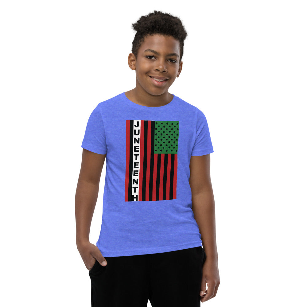 Juneteenth Flag Premium Soft Unisex Youth Tee