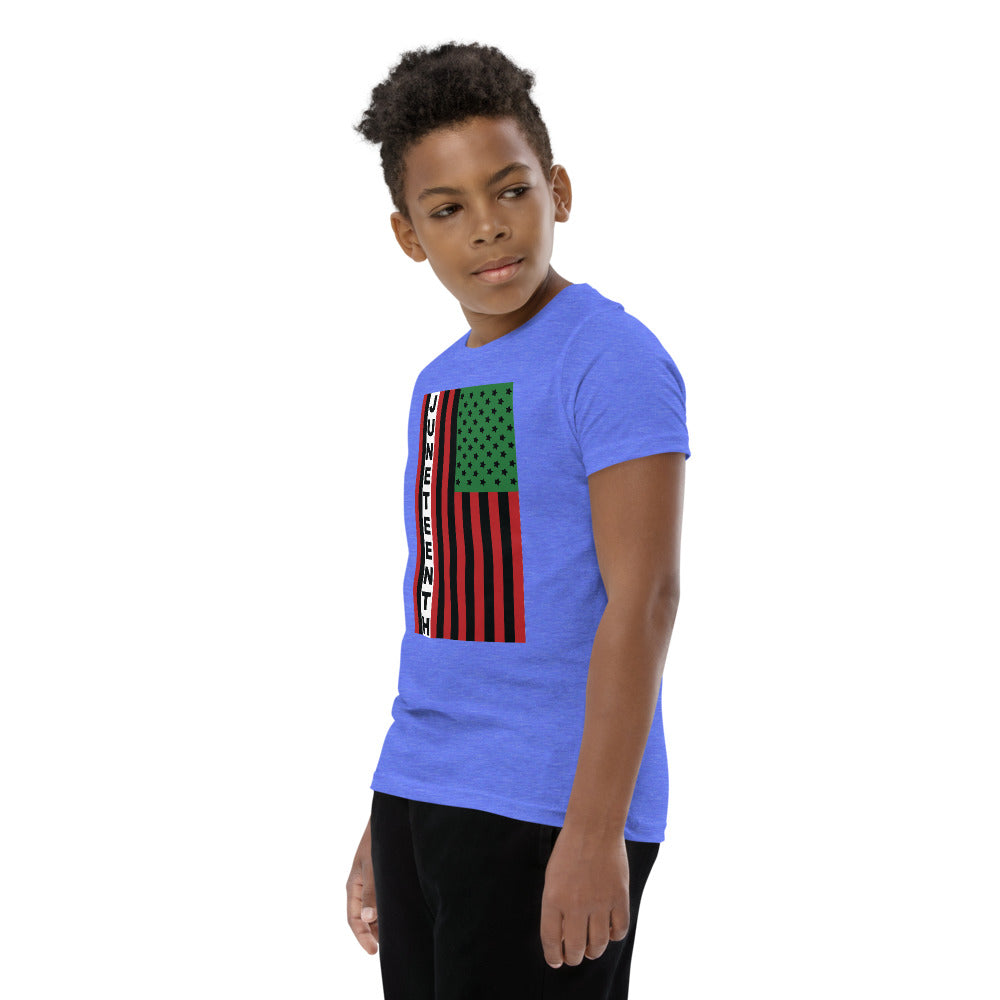 Juneteenth Flag Premium Soft Unisex Youth Tee