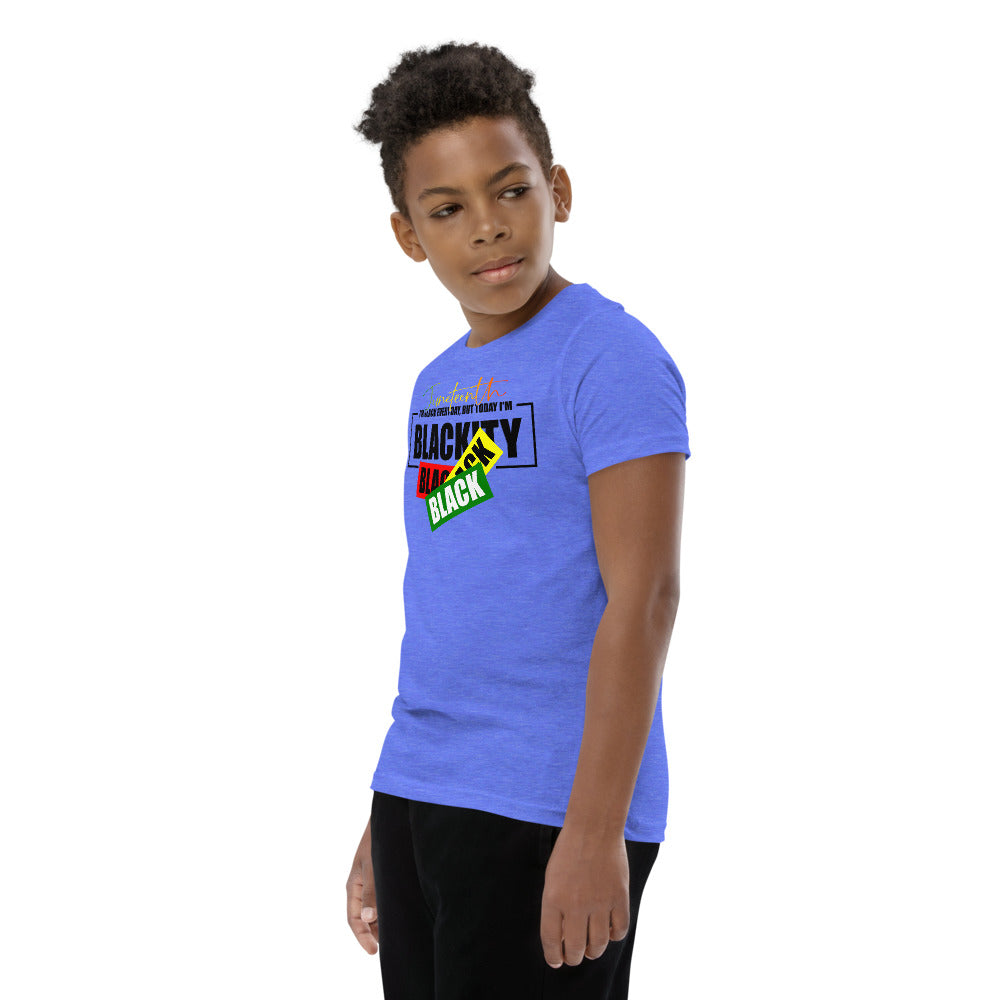 Juneteenth Black Black Premium Soft Unisex Youth Tee