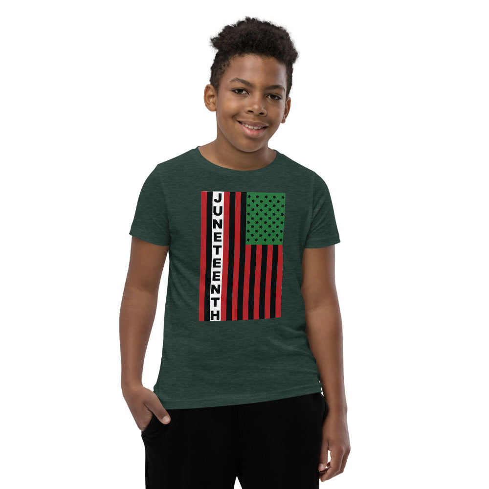 Juneteenth Flag Premium Soft Unisex Youth Tee