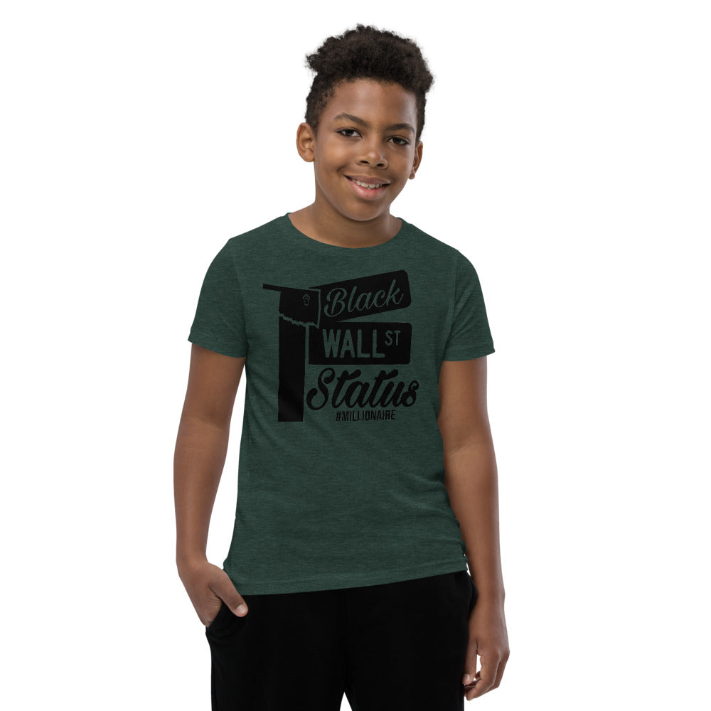 Black Wall Street Premium Soft Unisex Youth Tee
