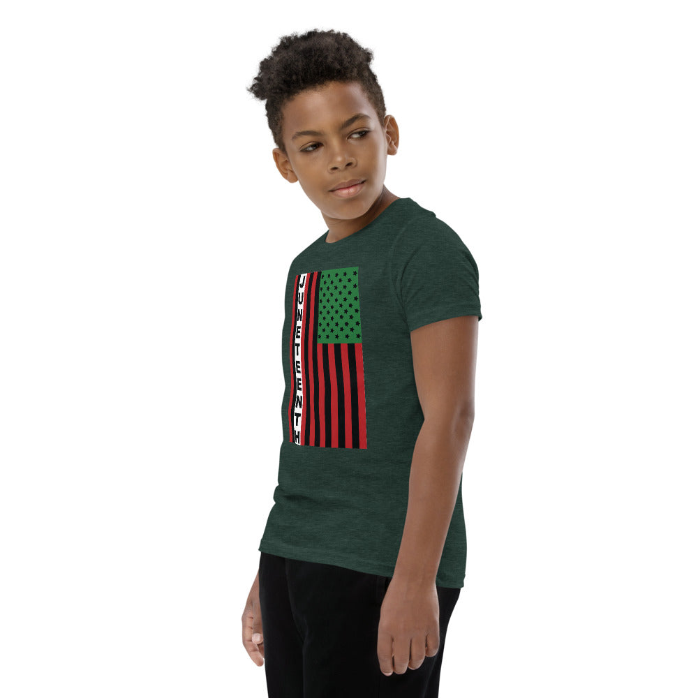 Juneteenth Flag Premium Soft Unisex Youth Tee