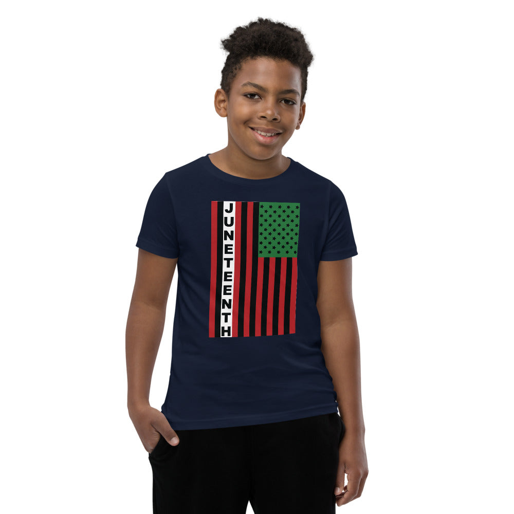 Juneteenth Flag Premium Soft Unisex Youth Tee