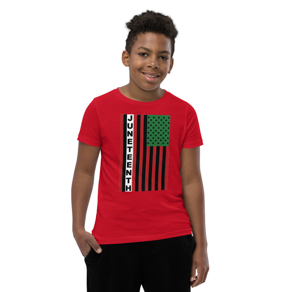 Juneteenth Flag Premium Soft Unisex Youth Tee