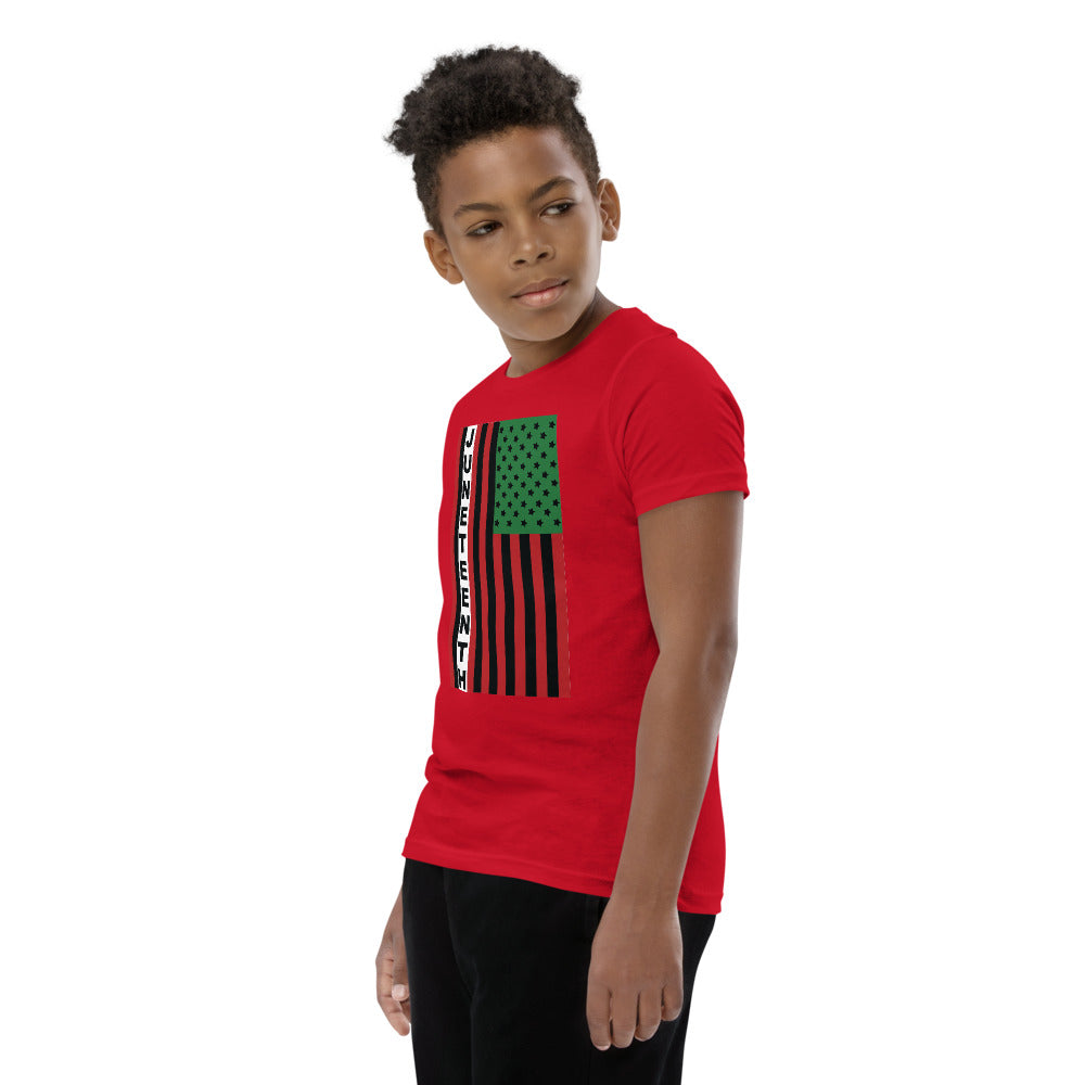 Juneteenth Flag Premium Soft Unisex Youth Tee