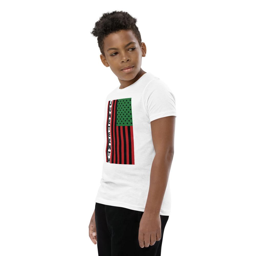Juneteenth Flag Premium Soft Unisex Youth Tee
