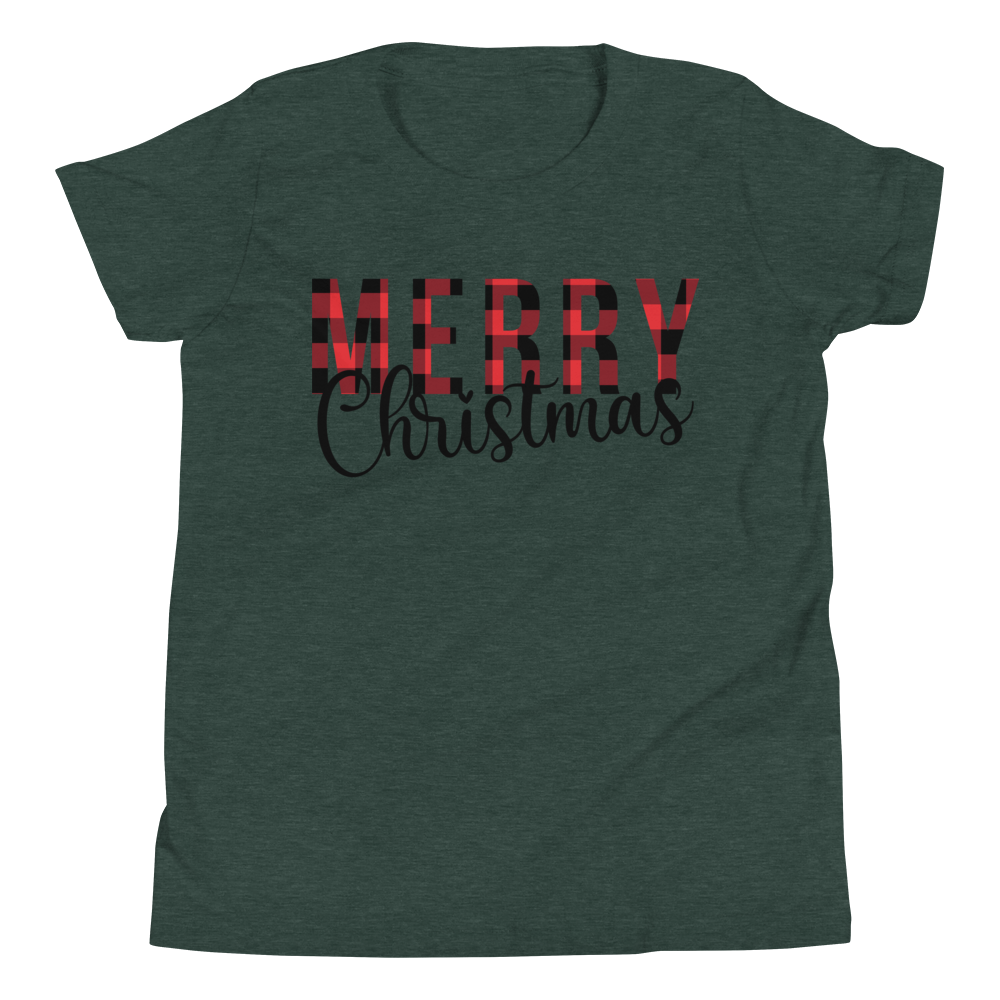 Merry Christmas Premium Soft Youth Tee