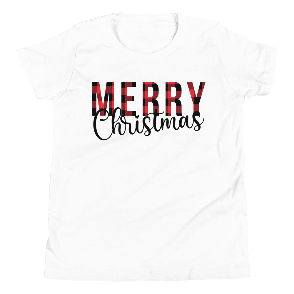 Merry Christmas Premium Soft Youth Tee