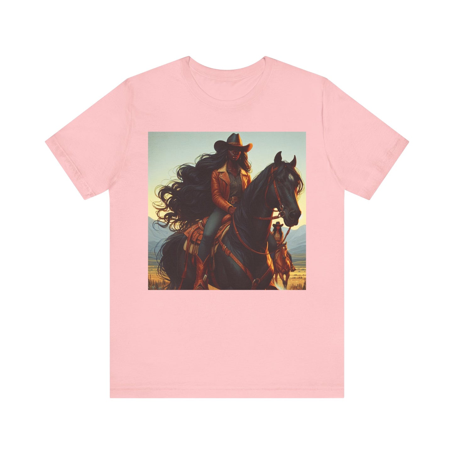 Unisex Black Cowgirl Shirt