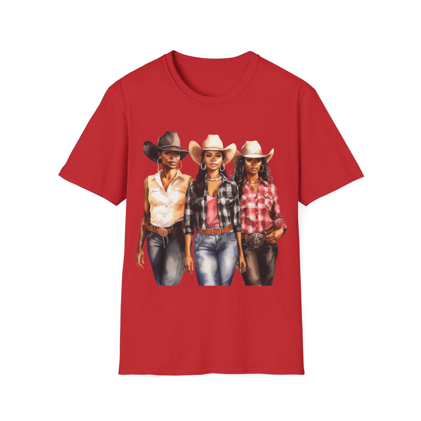 Unisex Black Cowgirl