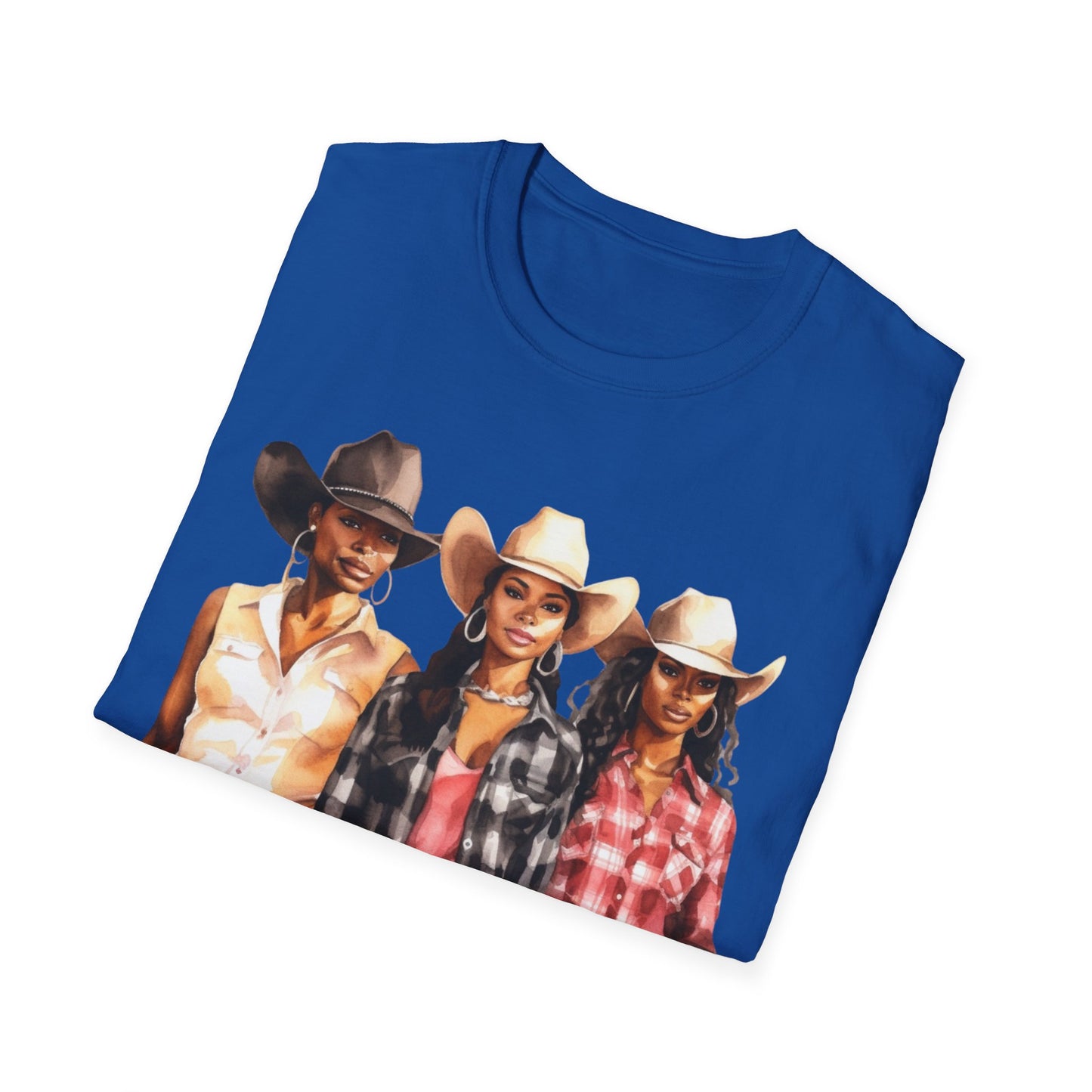 Unisex Black Cowgirl