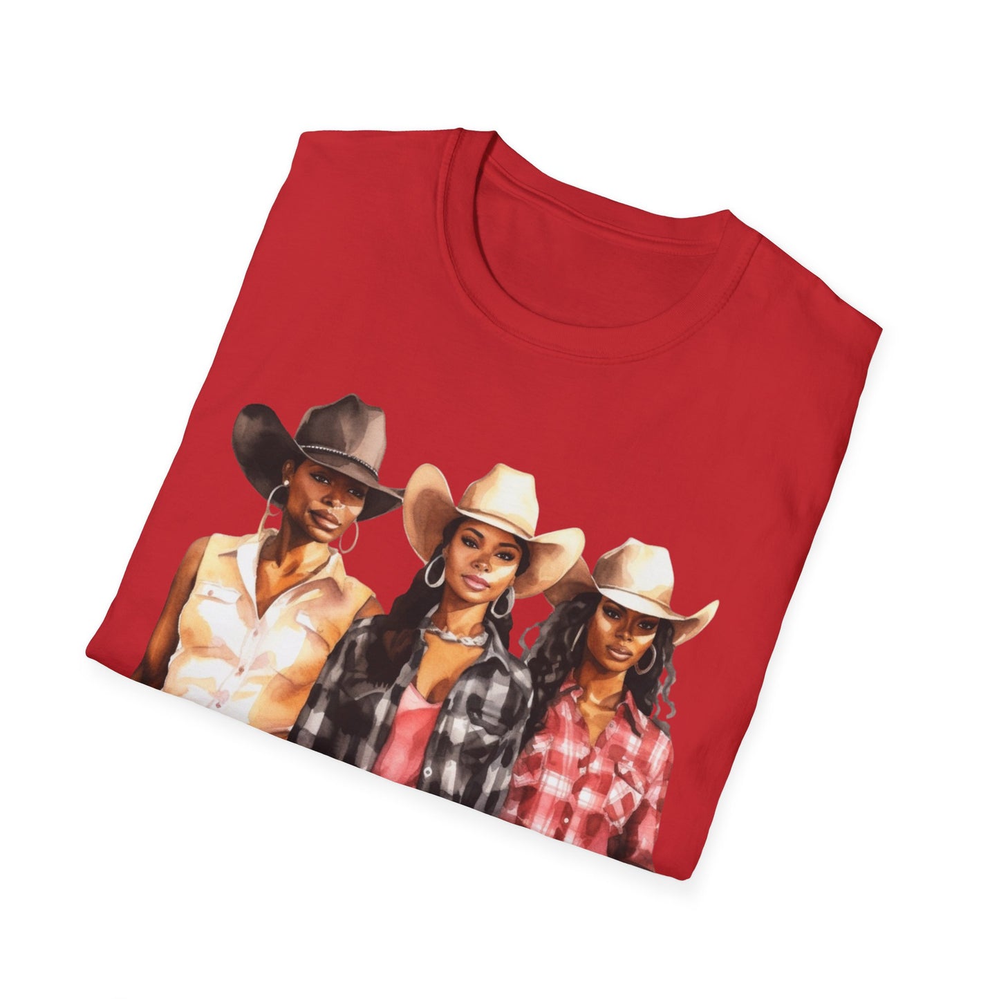 Unisex Black Cowgirl