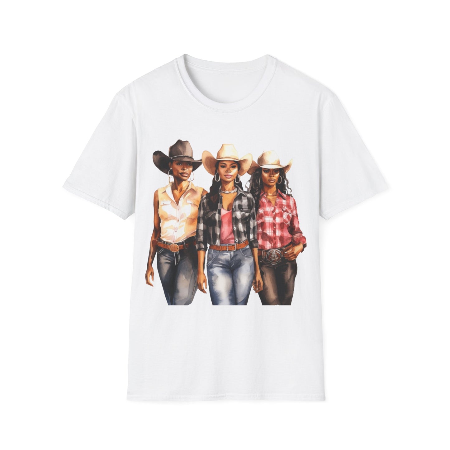 Unisex Black Cowgirl