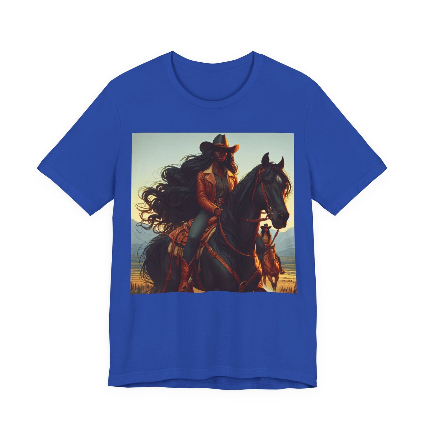Unisex Black Cowgirl Shirt