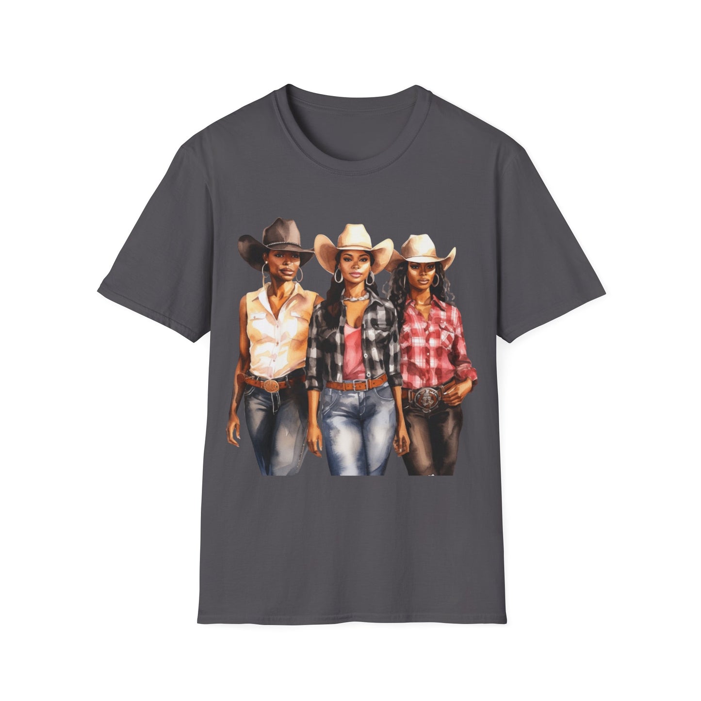 Unisex Black Cowgirl