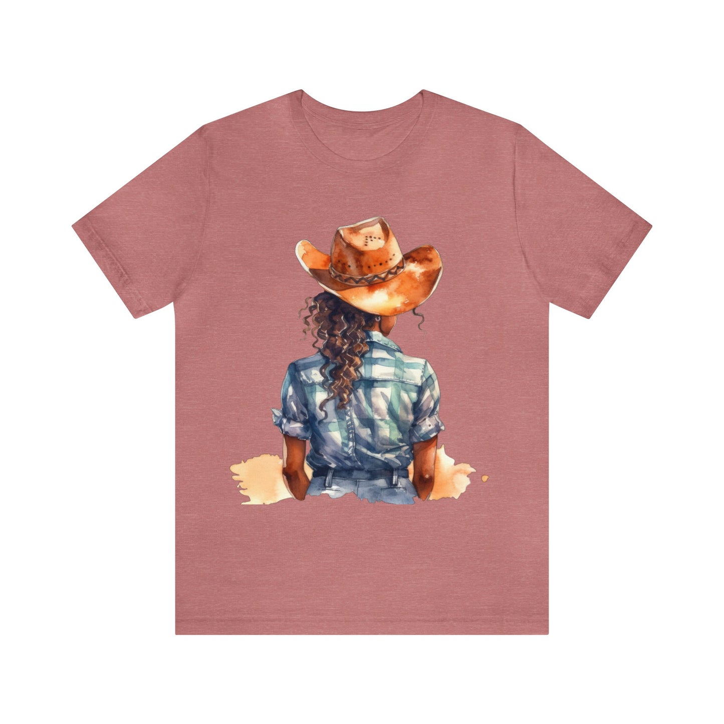 Black Cowgirl Farmer Tee