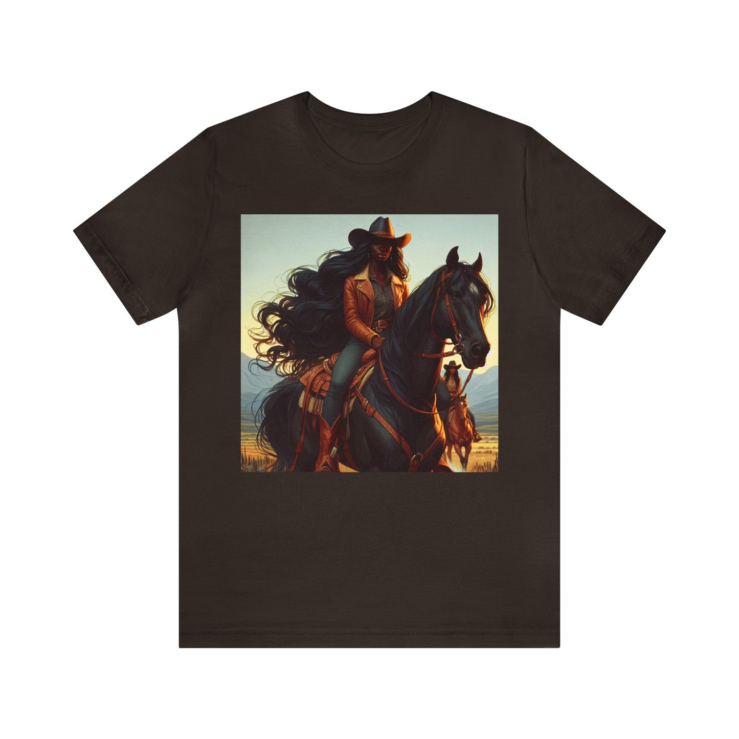 Unisex Black Cowgirl Shirt