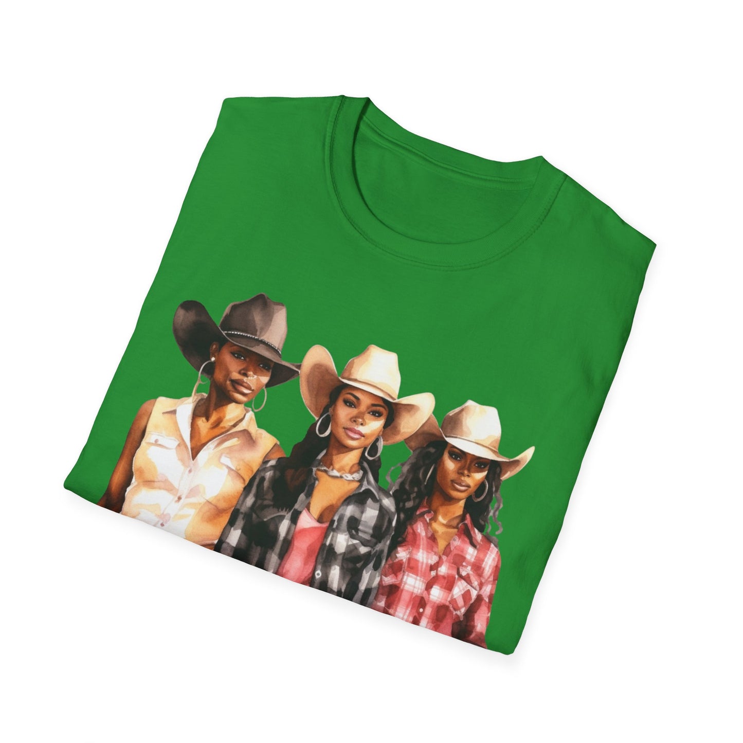 Unisex Black Cowgirl