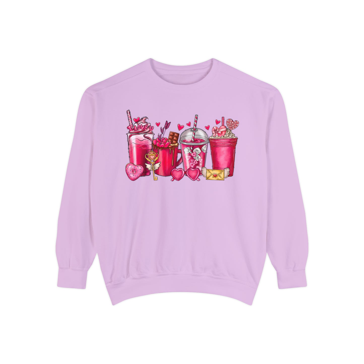 Comfort Colors Valentine Unisex Sweatshirt