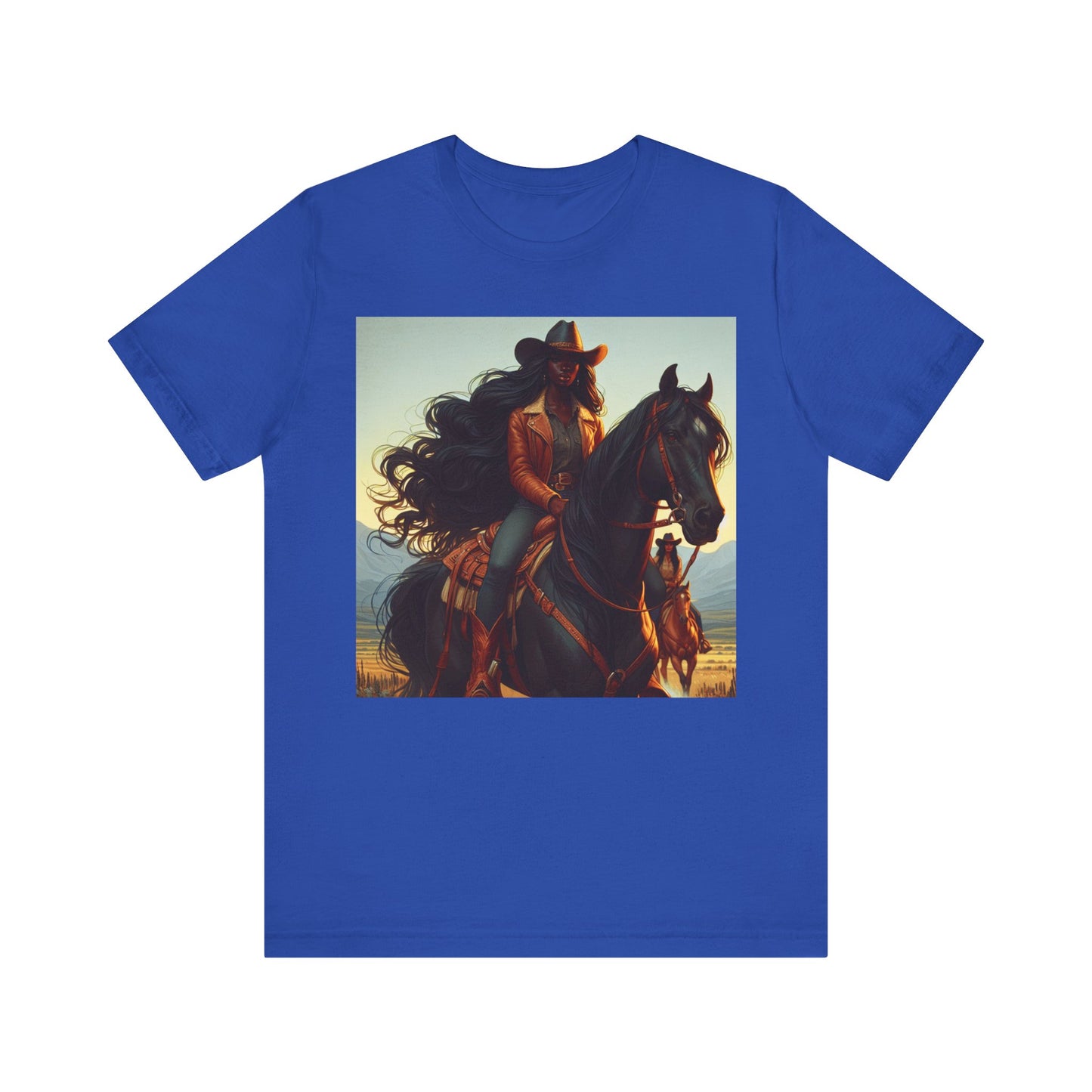 Unisex Black Cowgirl Shirt