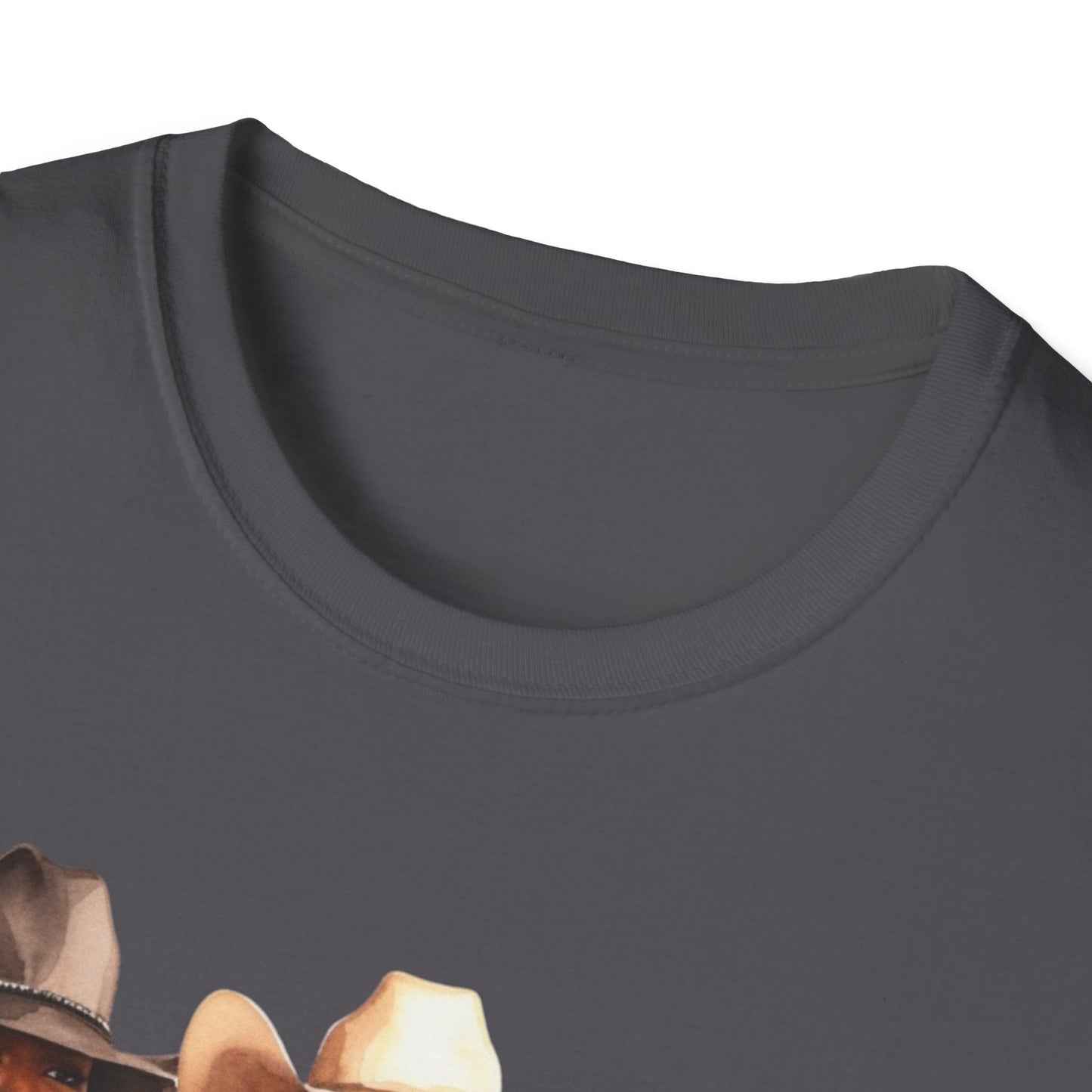 Unisex Black Cowgirl