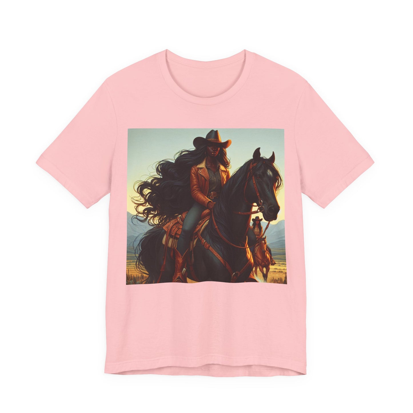 Unisex Black Cowgirl Shirt