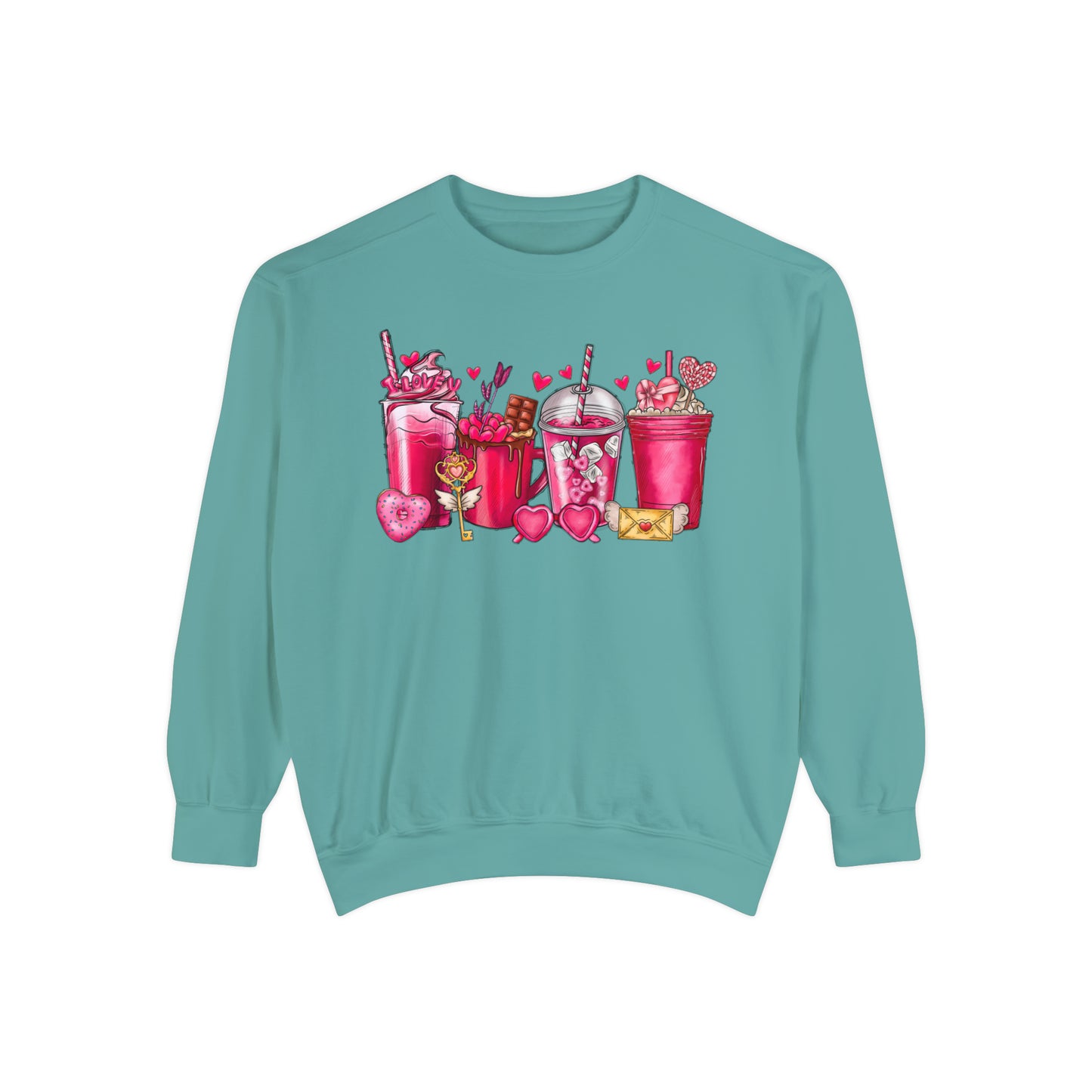 Comfort Colors Valentine Unisex Sweatshirt