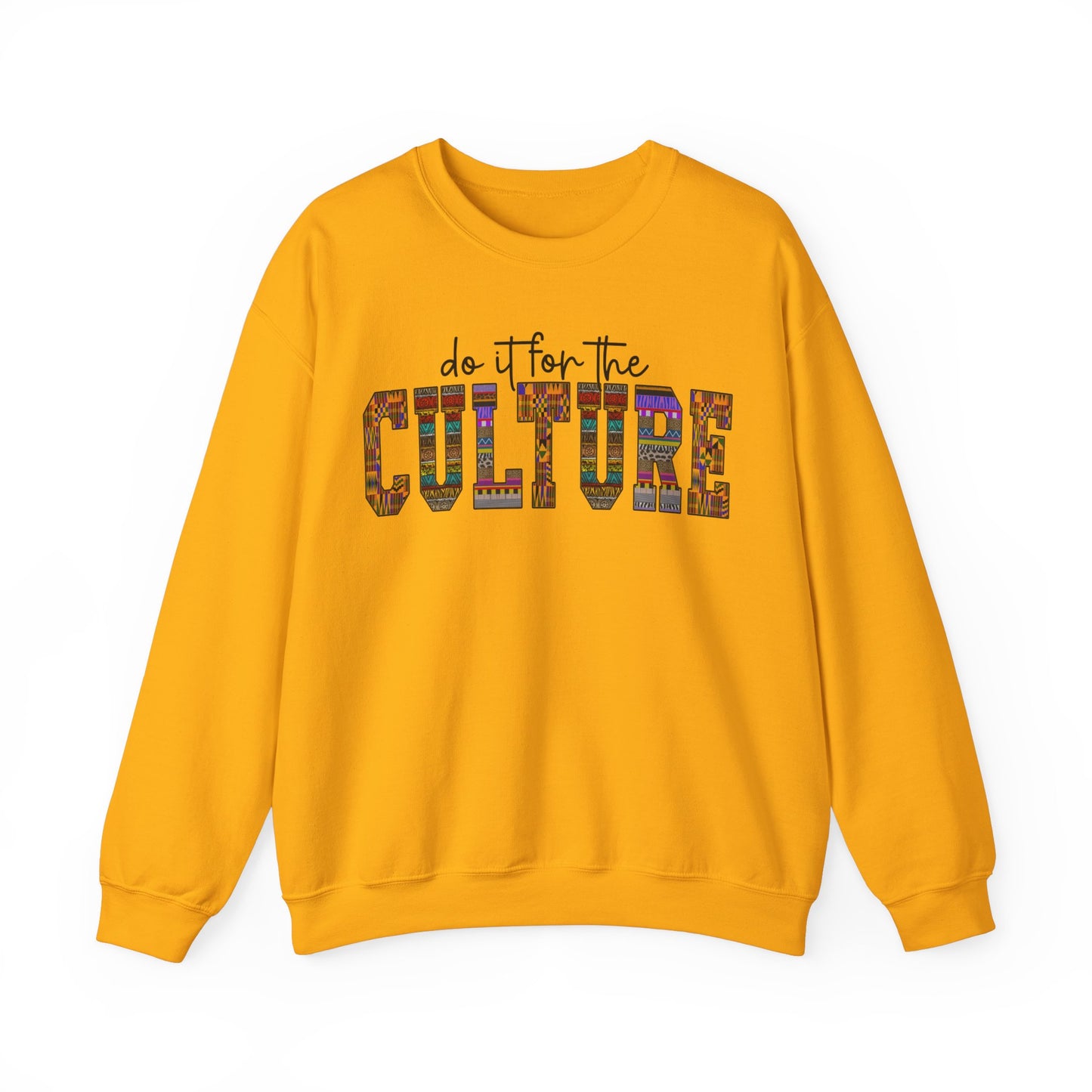 Do It For The Culture Unisex Adult Crewneck Sweatshirt