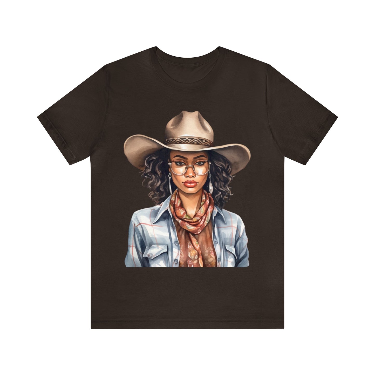 Unisex Black Cowgirl Shirt