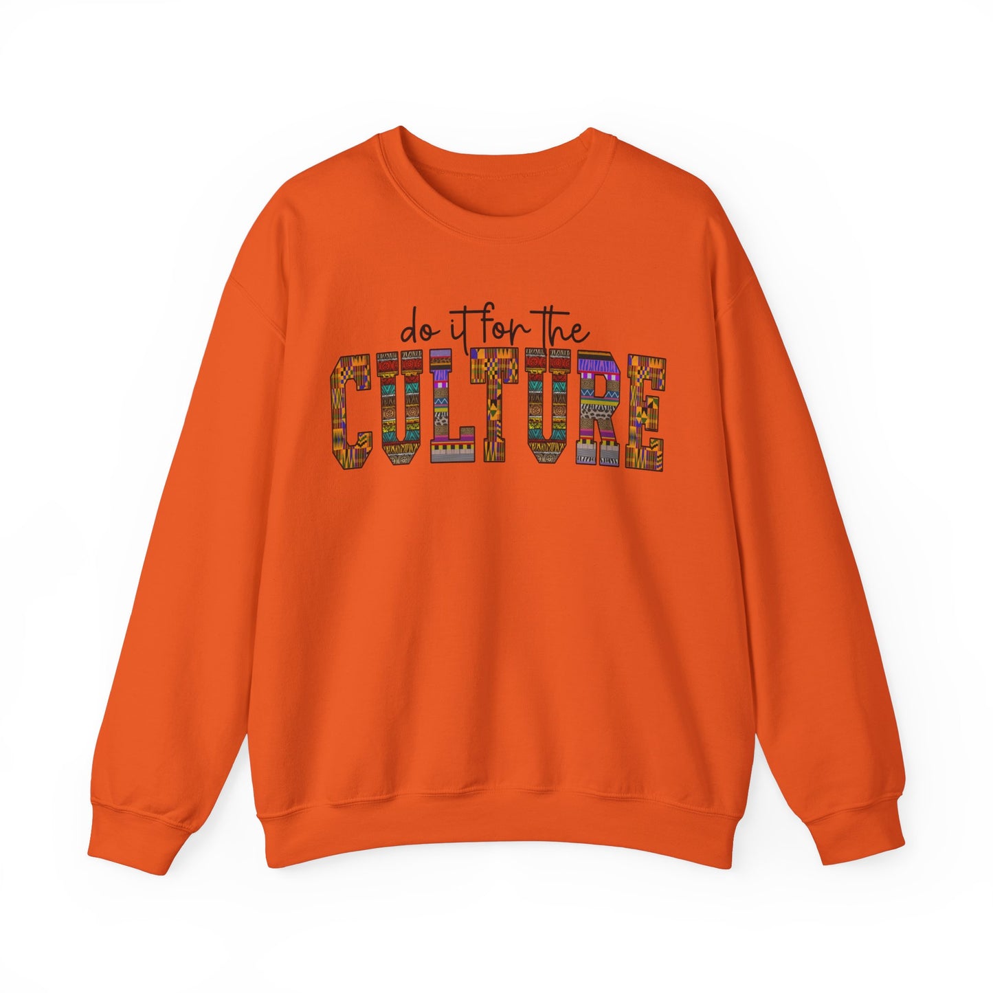Do It For The Culture Unisex Adult Crewneck Sweatshirt