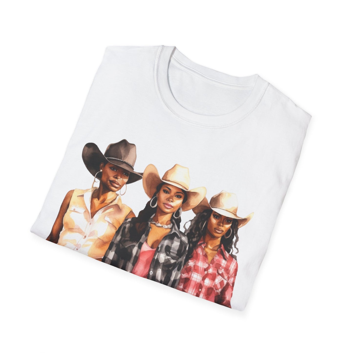 Unisex Black Cowgirl