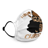 Have A Melanin Christmas Premium Face Mask