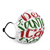 Dear Santa I Can Explain Premium Face Mask
