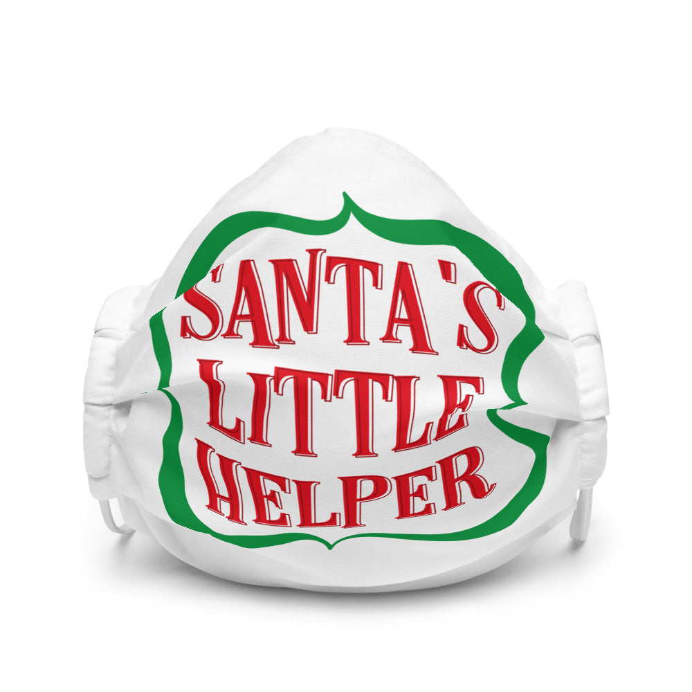 Santa's Little Helper Premium Face Mask