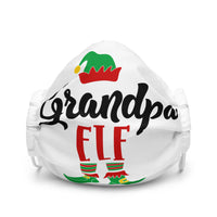 Grandpa Elf Premium Face Mask