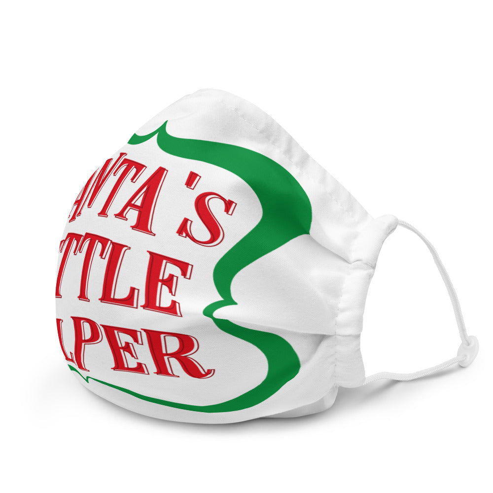 Santa's Little Helper Premium Face Mask