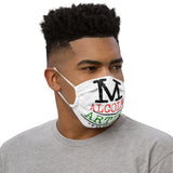 Malcolm Martin Mandela Premium Face Mask