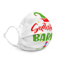 Santa's Favorite Barber Premium Face Mask