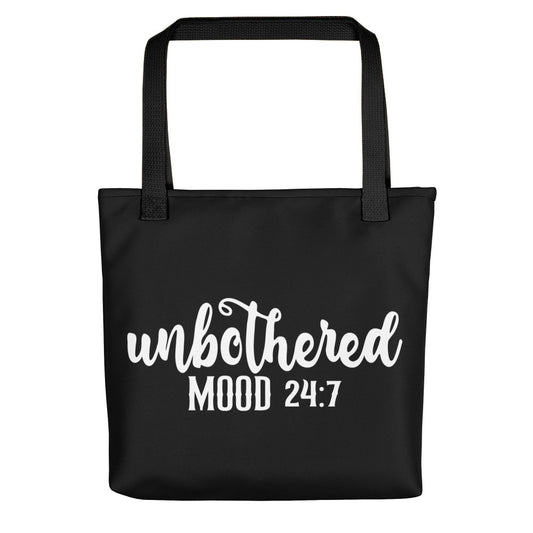 Unbothered Mood 24:7 Tote Bag