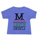 Malcolm Martin Mandela Premium Soft Baby Tee
